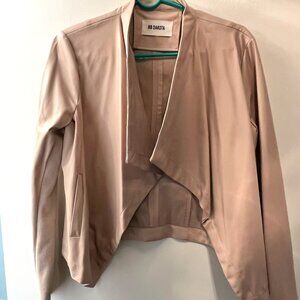 Tan leather jacket